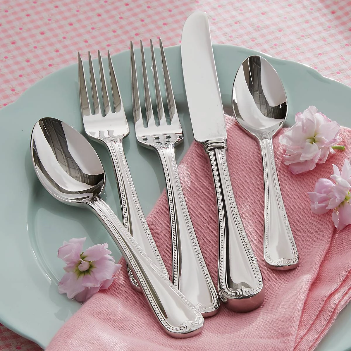 Lenox Vintage Jewel® 5-Piece Place Setting - Elegant Flatware for Fine Dining 5 Lenox Vintage Jewel® 5-Piece Place Setting - Elegant Flatware for Fine Dining - Image 3