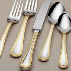 Lenox Vintage Jewel Gold® 5-Piece Place Setting - Elegant Flatware for Every Occasion 7 Lenox Vintage Jewel Gold® 5-Piece Place Setting - Elegant Flatware for Every Occasion -lenox Sales Store 6056188 w1 5298d797 7423 489f 8bbd 97658e4e0f69