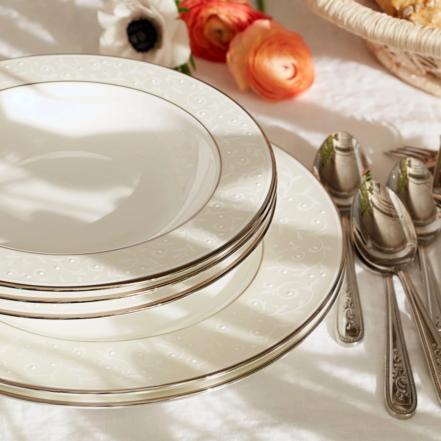 Lenox Opal Innocence™ 5-Piece Place Setting - Elegant Flatware for Every Occasion 7 Lenox Opal Innocence™ 5-Piece Place Setting - Elegant Flatware for Every Occasion - Image 5