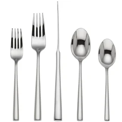 Kate Spade Malmo™ 5-Piece Flatware Set - Elegant Stainless Steel Flatware for Dining