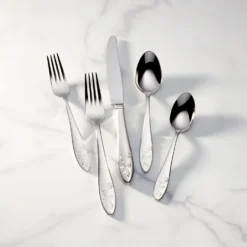 Lenox Butterfly Meadow 65-Piece Flatware Set - Elegant Dining Utensils