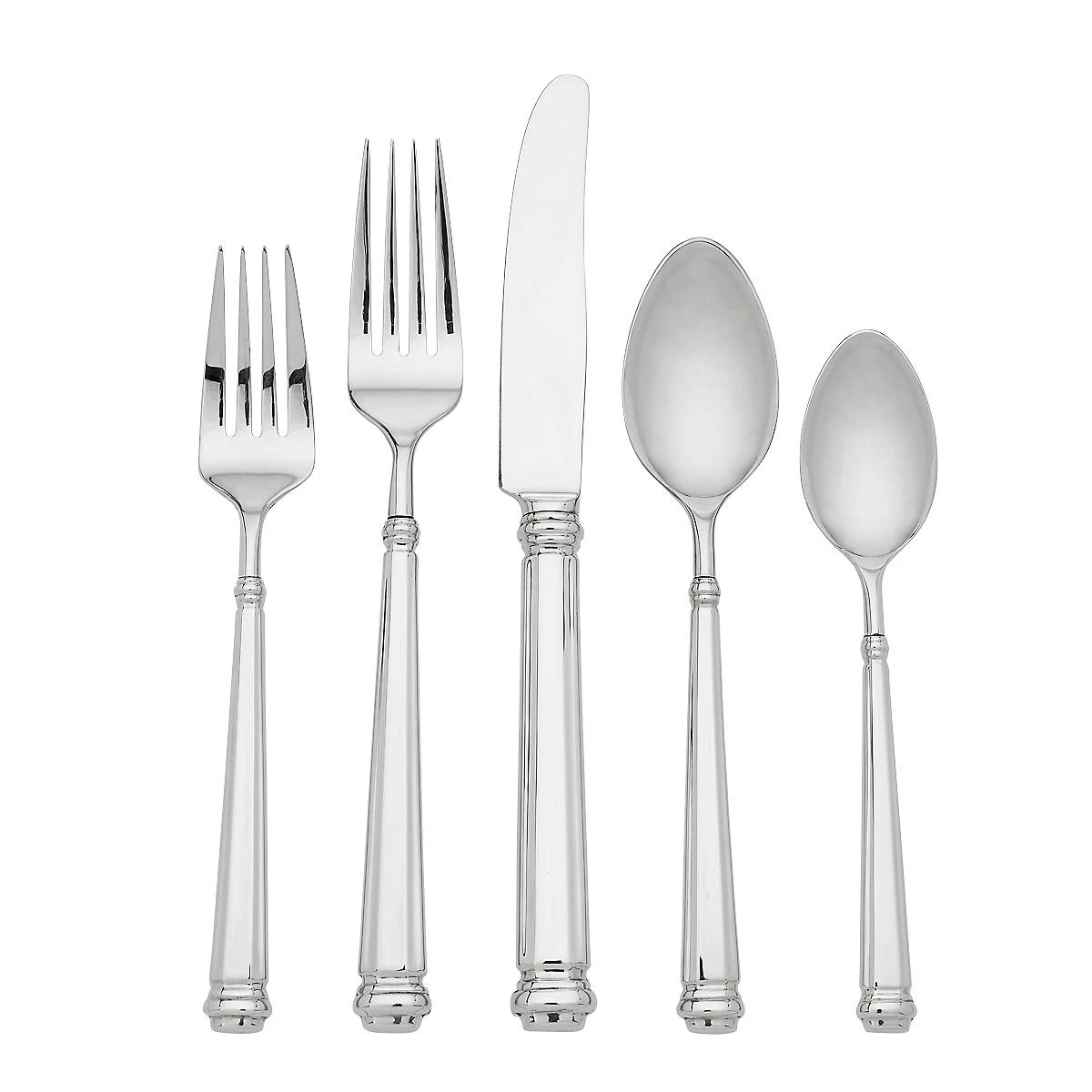 Kate Spade Abington Square™ 5-Piece Flatware Set - Elegant Dining Utensils 3 Kate Spade Abington Square™ 5-Piece Flatware Set - Elegant Dining Utensils
