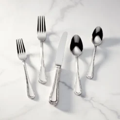 Lenox Venetian Lace™ 5-Piece Flatware Place Setting - Elegant Dining Set