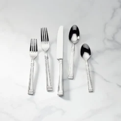 Lenox Esquire™ 65-piece Flatware Set | Premium Stainless Steel Flatware Collection