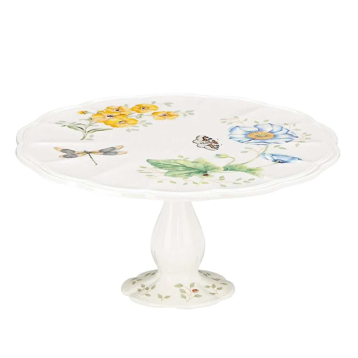 Lenox Butterfly Meadow® Pedestal Cake Plate – Elegant Kitchen Serving Dish 3 Lenox Butterfly Meadow® Pedestal Cake Plate – Elegant Kitchen Serving Dish