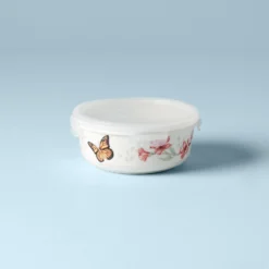 Lenox Butterfly Meadow Serve & Store Container – Elegant Kitchen Storage Solution