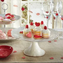 Lenox French Perle ™ Pedestal Cake Plate - Elegant Kitchen Serving Dish -lenox Sales Store 824745 w1 4c650035 20c0 4048 be2a 20aff565c5b5