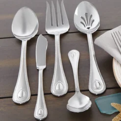 Lenox French Perle 65-Piece Flatware Set - Elegant Stainless Steel Cutlery for Dining -lenox Sales Store 829739 w3 07700766 533b 4d80 af16 362b9cee119e