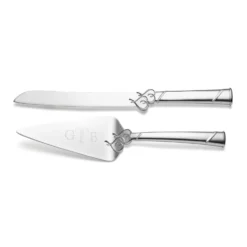 Lenox True Love Cake Knife & Server - Elegant Flatware for Special Occasions -lenox Sales Store 838180 LNP S23 GTB
