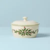 Lenox Hosting the Holidays™ Covered Casserole - Elegant Kitchen Essential -lenox Sales Store 847117 w10