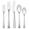 Gorham Biscayne 75-Piece Flatware Set - Stainless Steel Dining Utensils for Everyday Elegance 1 Gorham Biscayne 75-Piece Flatware Set - Stainless Steel Dining Utensils for Everyday Elegance -lenox Sales Store 847752 GNP S15