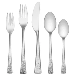Gorham Biscayne 75-Piece Flatware Set - Stainless Steel Dining Utensils for Everyday Elegance