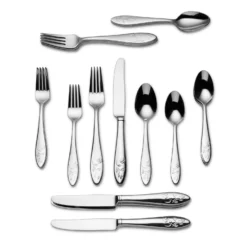 Lenox Butterfly Meadow 20-Piece Flatware Set - Elegant Stainless Steel Cutlery -lenox Sales Store 855132 wHR
