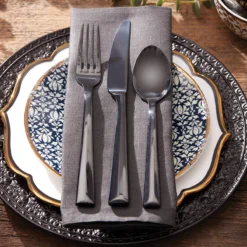 Lenox Colebrook 5-Piece Place Setting - Premium Stainless Steel Flatware Set 26 Lenox Colebrook 5-Piece Place Setting - Premium Stainless Steel Flatware Set -lenox Sales Store 856078 w3