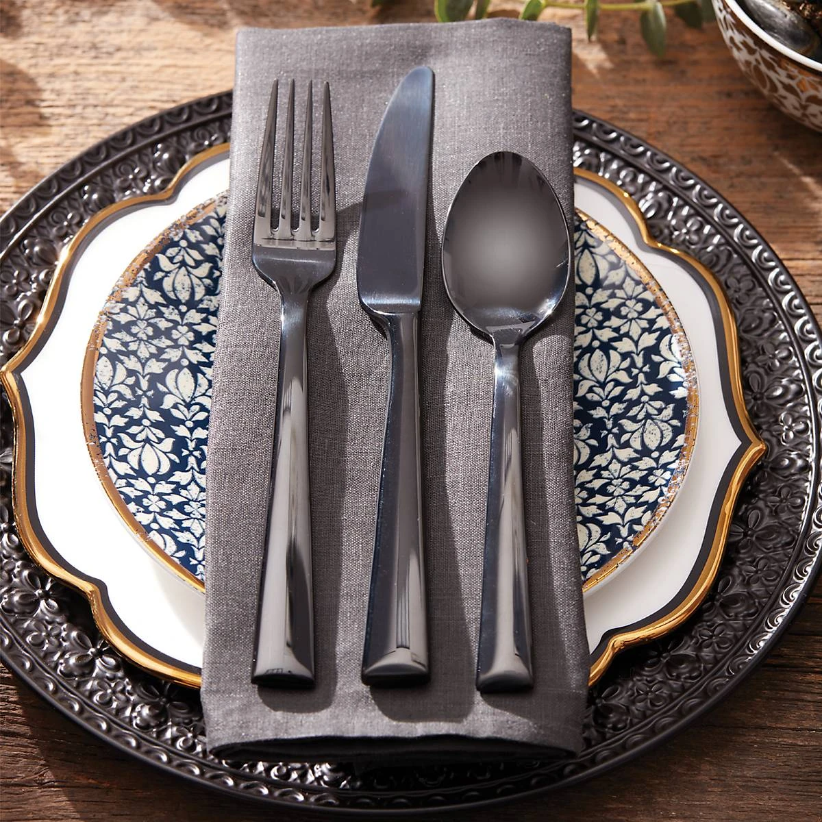 Lenox Colebrook 5-Piece Place Setting - Premium Stainless Steel Flatware Set 11 Lenox Colebrook 5-Piece Place Setting - Premium Stainless Steel Flatware Set - Image 9