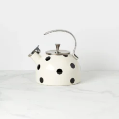 Kate Spade Deco Dot Kettle - Stylish & Functional Kitchen Essential -lenox Sales Store 856751 w10 1 99e4792a b857 482f 9a36 77245efb66cc