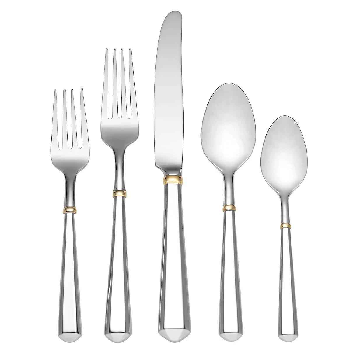Kate Spade Todd Hill Gold 5-Piece Flatware Set – Elegant Dining Accessories 3 Kate Spade Todd Hill Gold 5-Piece Flatware Set – Elegant Dining Accessories