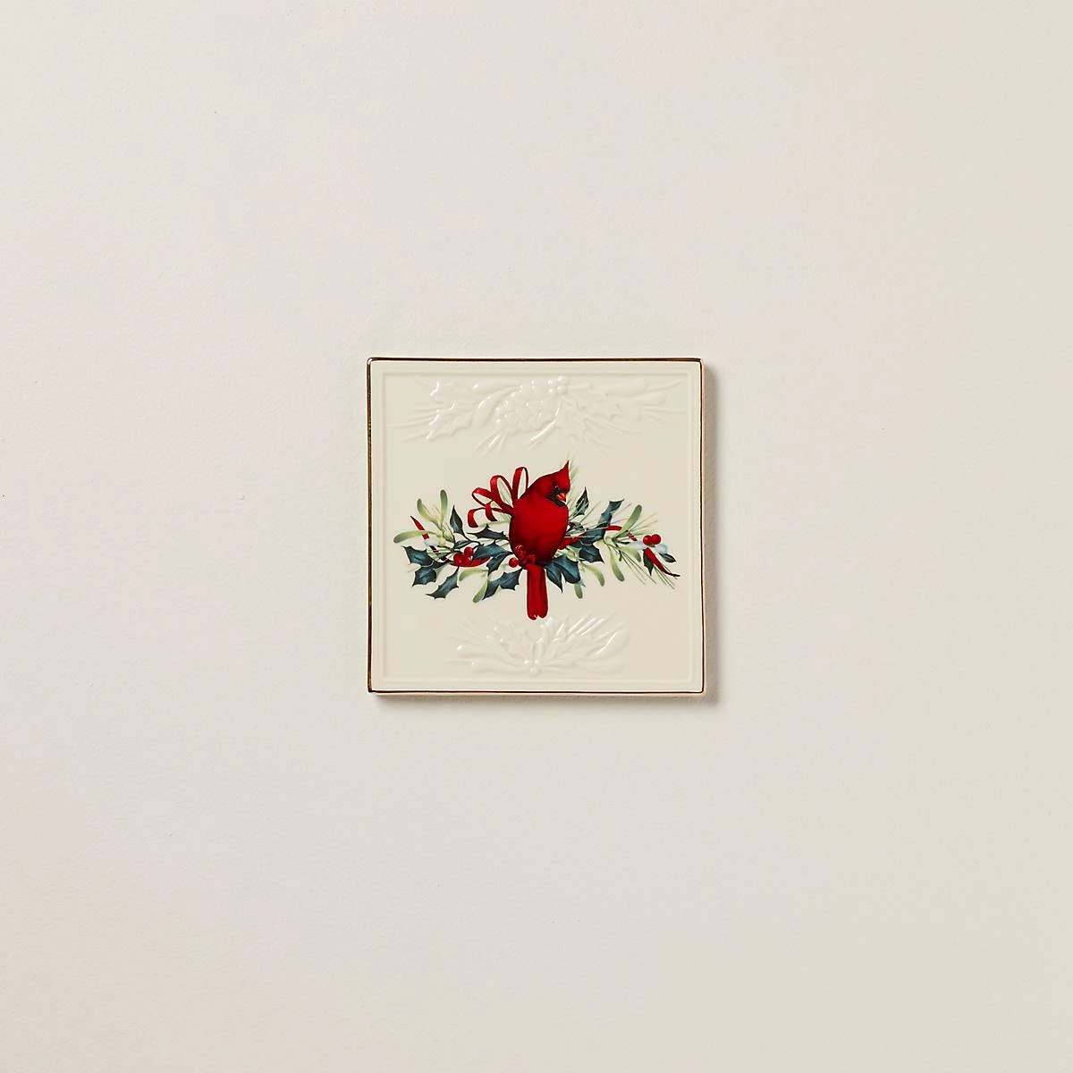 Lenox Winter Greetings Trivet - Festive Kitchen Accessory 4 Lenox Winter Greetings Trivet - Festive Kitchen Accessory - Image 2