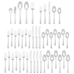 Kate Spade Carlton Street™ 45-Piece Flatware Set - Elegant Dining Essential