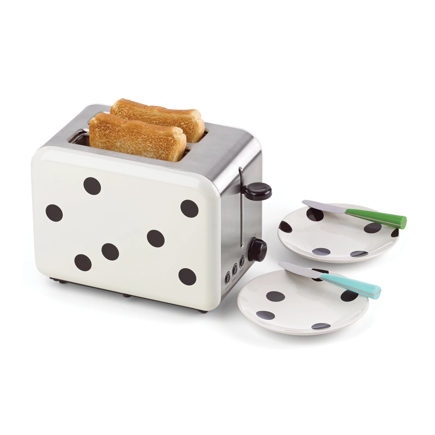Kate Spade 2-Slice Toaster - Stylish Kitchen Appliance for Modern Homes 5 Kate Spade 2-Slice Toaster - Stylish Kitchen Appliance for Modern Homes - Image 3