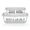 Kate Spade All in Good Taste 4pc Rectangular Food Storage Set | Airtight Kitchen Containers -lenox Sales Store 875366 wHR