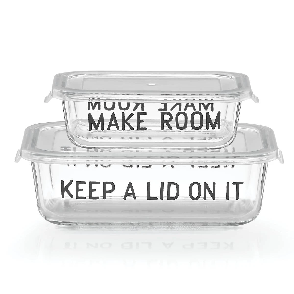 Kate Spade All in Good Taste 4pc Rectangular Food Storage Set | Airtight Kitchen Containers 3 Kate Spade All in Good Taste 4pc Rectangular Food Storage Set | Airtight Kitchen Containers