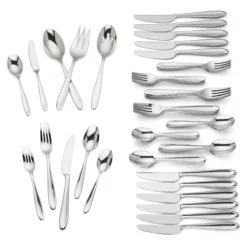 Lenox Cantera 65-Piece Flatware Set - Elegant Stainless Steel Flatware for Everyday Dining -lenox Sales Store 878299 wHR ee2e232e c4f6 4b6b 882a 444494e26f44