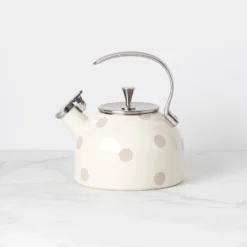 Kate Spade Deco Dot Kettle - Stylish & Functional Kitchen Essential -lenox Sales Store 880193 w10 1
