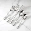 Kate Spade Malmo Satin 5-Piece Flatware Place Setting - Elegant Dining Essentials -lenox Sales Store 882282 w10