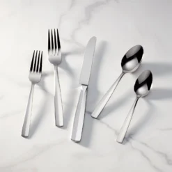 Lenox Lachlan™ 65-Piece Flatware Set - Stainless Steel Dining Utensils