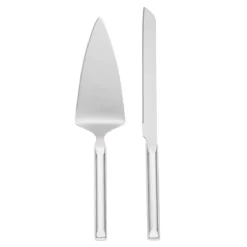 Kate Spade Key Court Dessert Server Set - Elegant Flatware for Stylish Dining