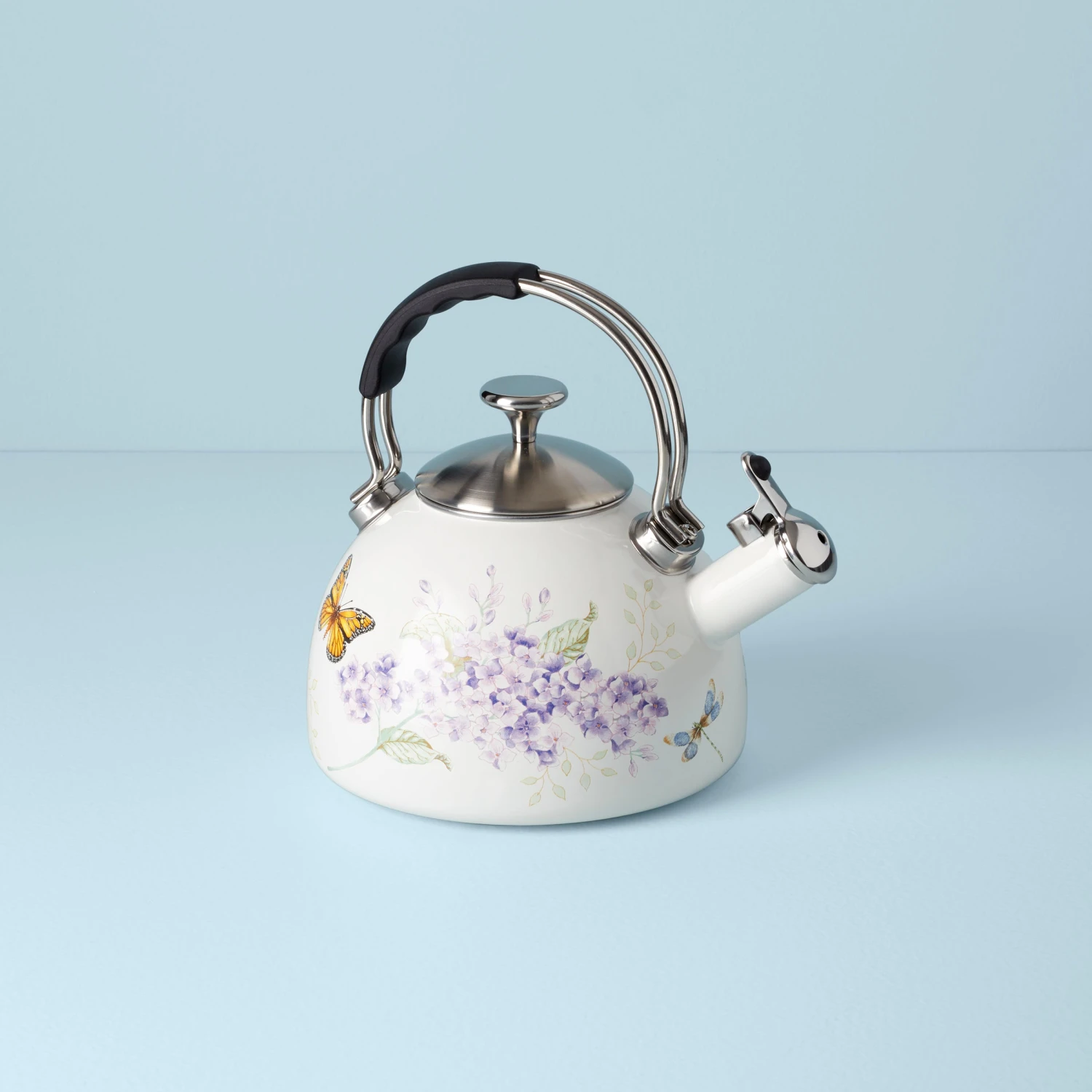 Lenox Butterfly Meadow Tea Kettle - Elegant & Durable Kitchen Essential 7 Lenox Butterfly Meadow Tea Kettle - Elegant & Durable Kitchen Essential - Image 5