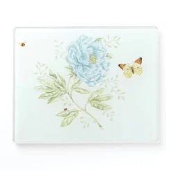 Lenox Butterfly Meadow® Small Glass Cutting Board - Durable & Stylish Kitchen Accessory