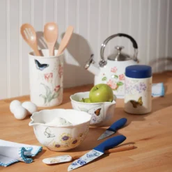 Lenox Butterfly Meadow® Large Food Container - Airtight Kitchen Storage Solution -lenox Sales Store 888086 w1