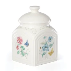 Lenox Butterfly Meadow Kitchen 3-Piece Canister Set - Elegant Food Storage Solution -lenox Sales Store 888255 w13