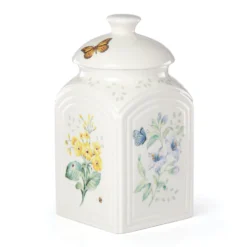 Lenox Butterfly Meadow Kitchen 3-Piece Canister Set - Elegant Food Storage Solution -lenox Sales Store 888255 w14