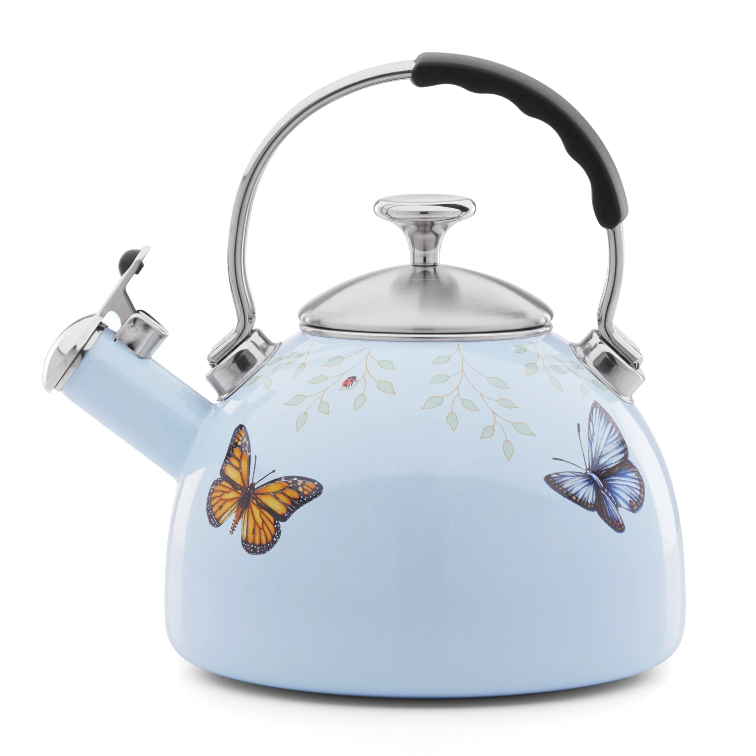 Lenox Butterfly Meadow Tea Kettle - Elegant & Durable Kitchen Essential 5 Lenox Butterfly Meadow Tea Kettle - Elegant & Durable Kitchen Essential - Image 3