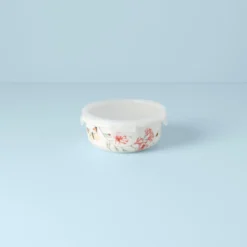 Lenox Butterfly Meadow Large Round Food Container | Airtight Kitchen Storage