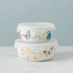 Lenox Butterfly Meadow Large Round Food Container | Airtight Kitchen Storage 10 Lenox Butterfly Meadow Large Round Food Container | Airtight Kitchen Storage -lenox Sales Store 888264 w13