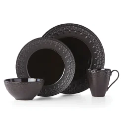 Lenox Chelse Muse Fleur Matte Black 4-Piece Bowl Set | Elegant Dinnerware -lenox Sales Store 888917 w3 89f558cc d590 45f7 9028 c4af9abaeeff