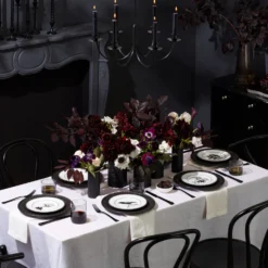 Lenox Chelse Muse Fleur Matte Black 4pc Dinner Plate Set β Elegant Dinnerware for Stylish Dining 10 Lenox Chelse Muse Fleur Matte Black 4pc Dinner Plate Set β Elegant Dinnerware for Stylish Dining -lenox Sales Store 888918 891431 LNP S22 FEA 2