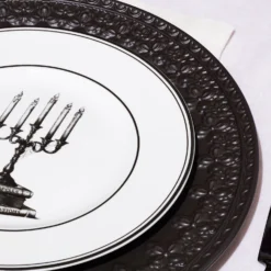 Lenox Chelse Muse Fleur Matte Black 4pc Dinner Plate Set β Elegant Dinnerware for Stylish Dining 11 Lenox Chelse Muse Fleur Matte Black 4pc Dinner Plate Set β Elegant Dinnerware for Stylish Dining -lenox Sales Store 888918 891431 LNP S22 FEA 6