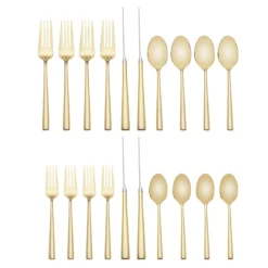 Kate Spade Malmo Gold™ 20pc Flatware Set - Elegant Dining Utensils