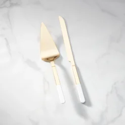 Kate Spade With Love Dessert Set - Elegant Flatware for Stylish Dining