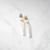 Kate Spade With Love 2-Piece Tasting Fork Set | Elegant Flatware for Dining & Entertaining -lenox Sales Store 890012 w10