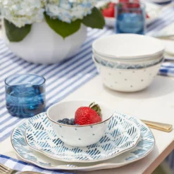 Lenox Blue Bay 12pc Dinnerware Set - Elegant Porcelain Dinner Plates, Bowls, and Mugs 12 Lenox Blue Bay 12pc Dinnerware Set - Elegant Porcelain Dinner Plates, Bowls, and Mugs -lenox Sales Store 890194 877880 890202 894462 894461 LNP S23 FEA 13 f6c3ff05 449a 4b58 a731 4e45e55b19ba