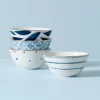 Lenox Blue Bay 4-Piece Dessert Bowl Set | Elegant Dinnerware Collection -lenox Sales Store 890196 w10