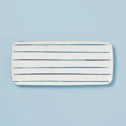 Lenox Blue Bay Hors D'oeuvre Tray - Elegant Dinnerware for Stylish Entertaining