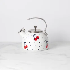 Kate Spade Vintage Cherry Dot Tea Kettle - Stylish Kitchen Essential