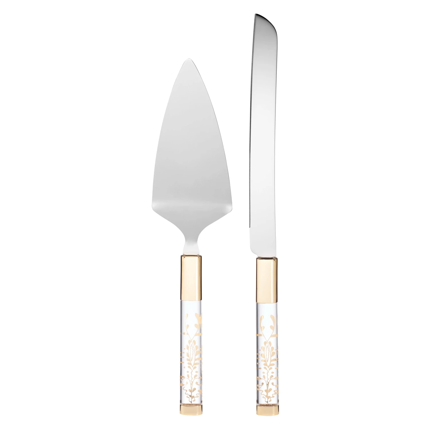 Lenox Opal Innocence Flourish Cake Knife & Server - Elegant Flatware for Special Occasions 4 Lenox Opal Innocence Flourish Cake Knife & Server - Elegant Flatware for Special Occasions - Image 2